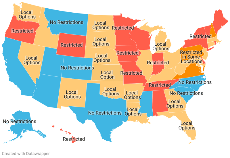 Blue Laws By State