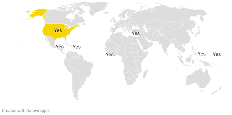 Countries That Use Fahrenheit