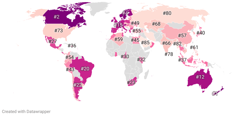 Least Racist Countries