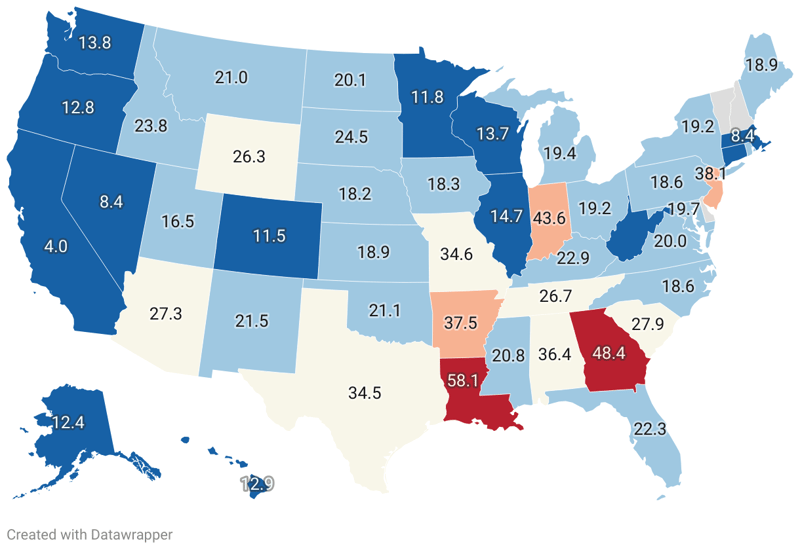 Maternal Mortality Rate By State