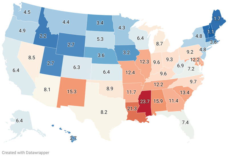 Murder Rate By State