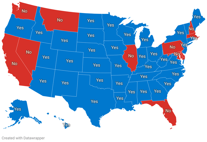 One-Party Consent States