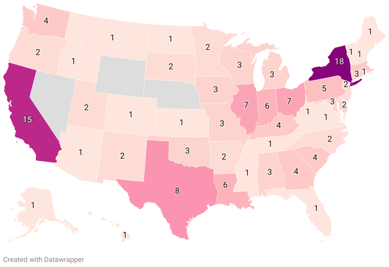 Serial Killers By State